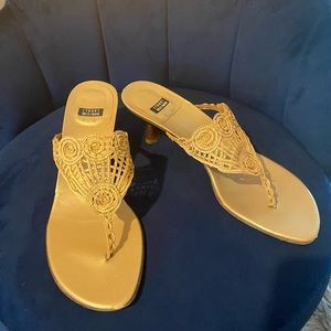 Gently used size 9 Stuart Weitzman sandals